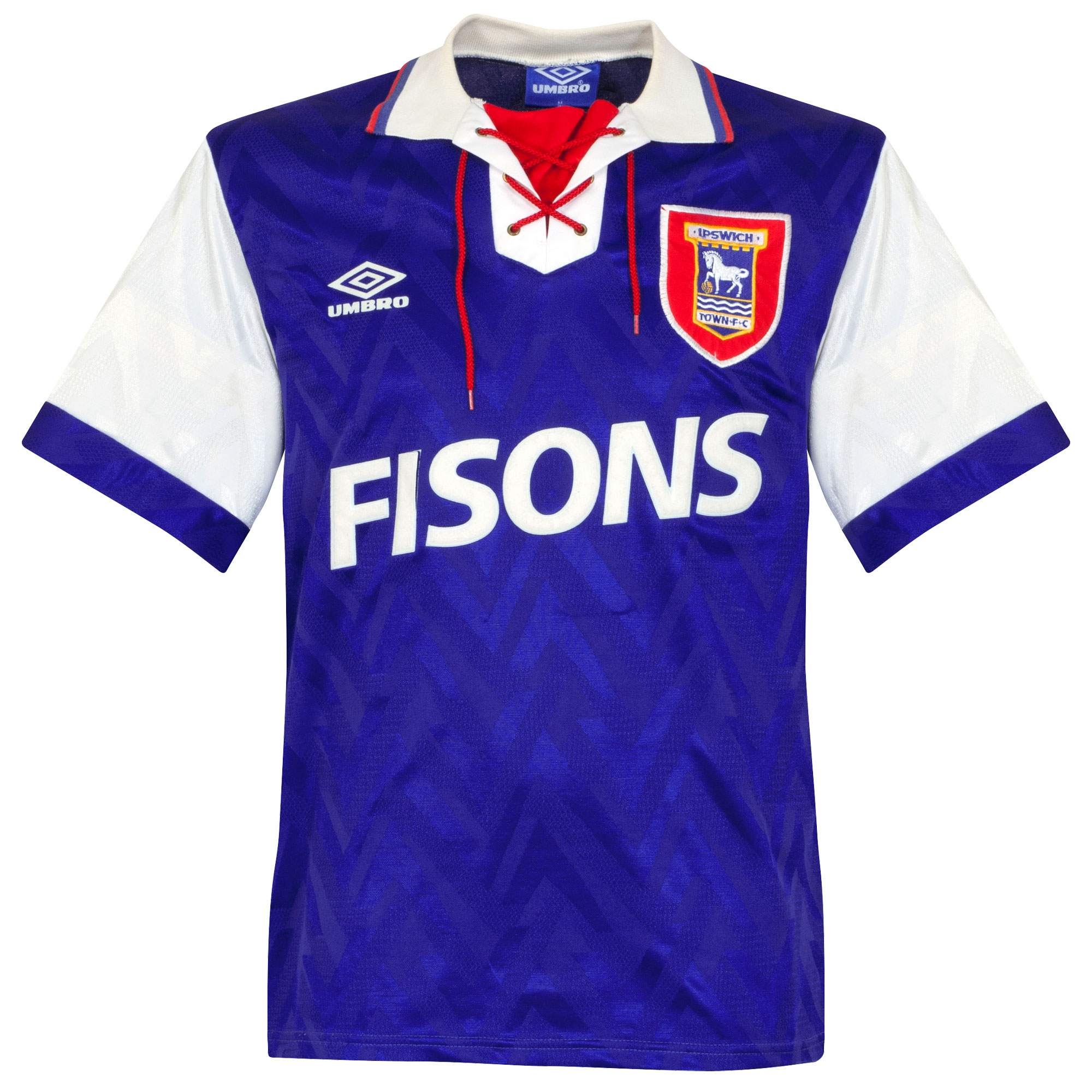 Ipswich Town Shirt Thuis 1992-1994 - Maat M Top Merken Winkel